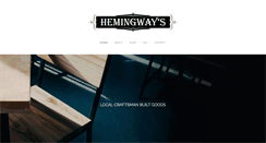 Desktop Screenshot of hemingwaysmarietta.com